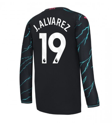 Maillot de foot Manchester City Julian Alvarez #19 Troisième 2023-24 Manche Longue
